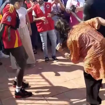 Spanish women welcome fake asylum seekers with sensual dances. How will it