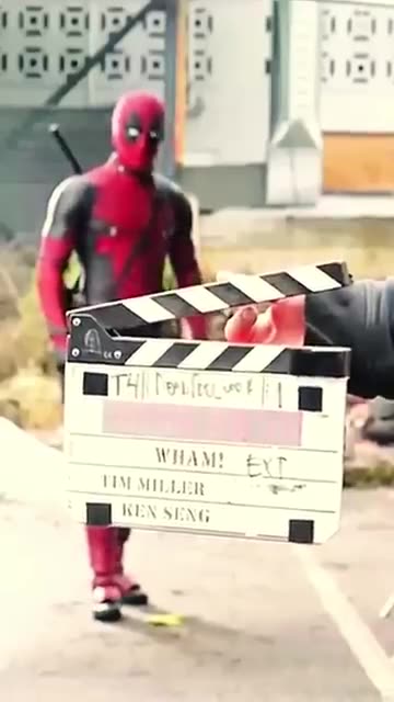 Behind the scenes of deadpool and wolverine movies #shorts #deadpool #wolverine #logan
