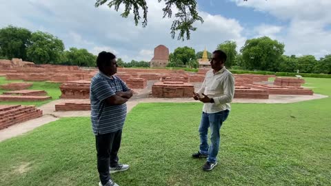 Incredible India trip to Sarnath, UP, India by Madhusudan & Hasanth Velamakanni, Part 1