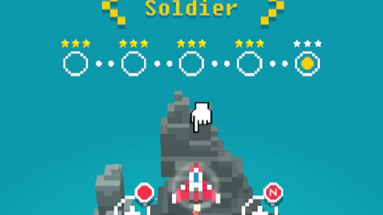 Sky Wings VIP: Pixel Fighters - Levels 1-1 to 1-5 Soldier (Normal) Difficulty - January 2024