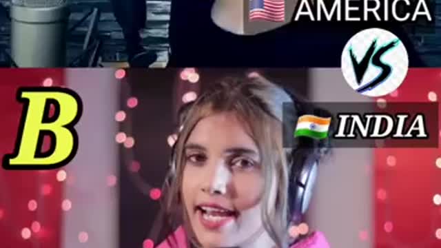 America versus India gane competition