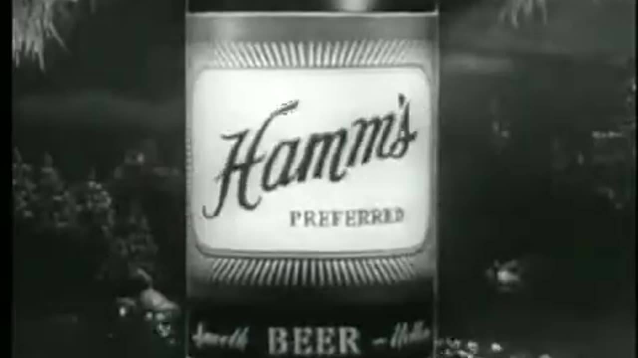 1954 - Hamm's Beer : "From the Land of Sky Blue Waters"