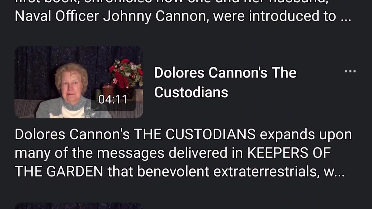 Dolores Cannon's Book List