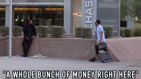 Blind Man Dropping 100000$ Money Prank | Prank Video | 😂😂