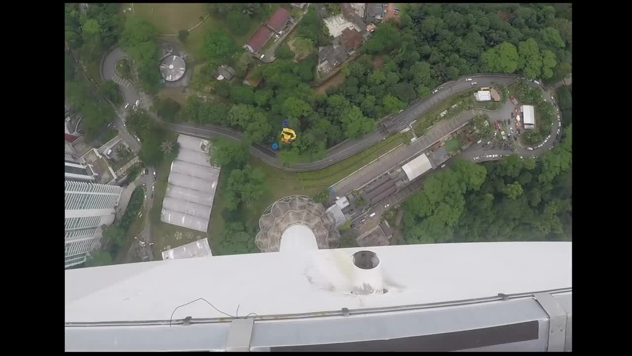 KL Tower BASE Jump