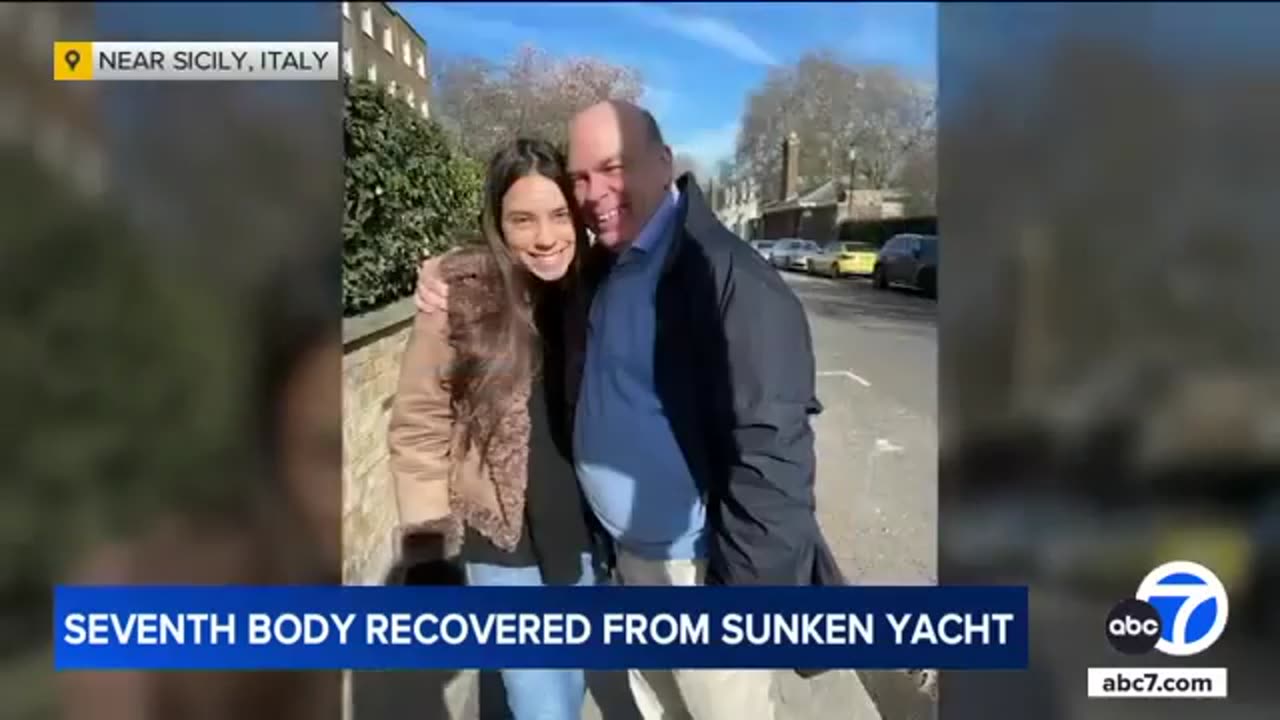 Final body pulled from sunken superyacht is CEO's 18-year-old daughter