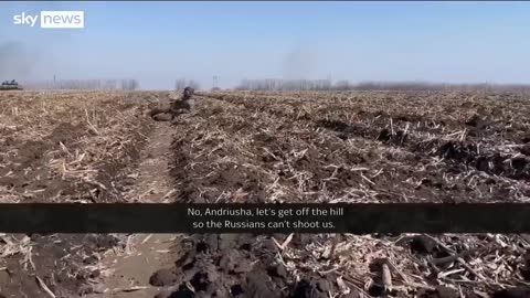 Ukraine War: Hidden tanks near the front line