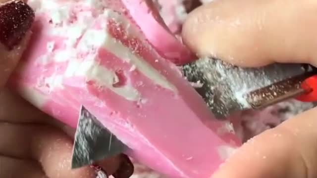 Soap Carving ASMR ! Relaxing Sounds ! (no talking) Satisfying ASMR Video | P268