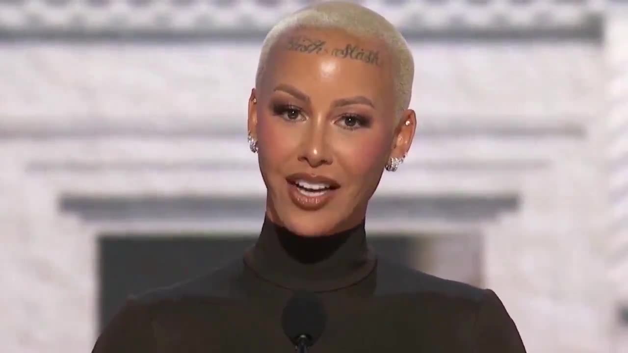 Full Amber Rose speech @ Republican National Convention July 16, 2024