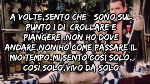 "Living on my own"-Freddie Mercury (1993)-traduzione in italiano
