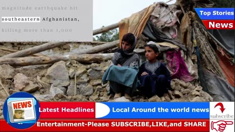 Earthquakes in Afghanistan Kill Nearly 200, Officials Say