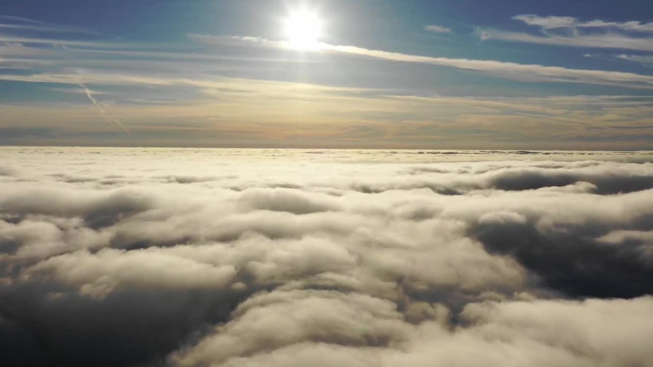cloud and sun view