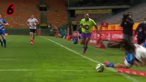Brutal, Skilful & Insane Rugby Plays - Top 20 Greatest Rugby Moments