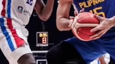 Delgado Threw a Punch to June Mar Fajardo #fiba #shorts #reels #tiktok