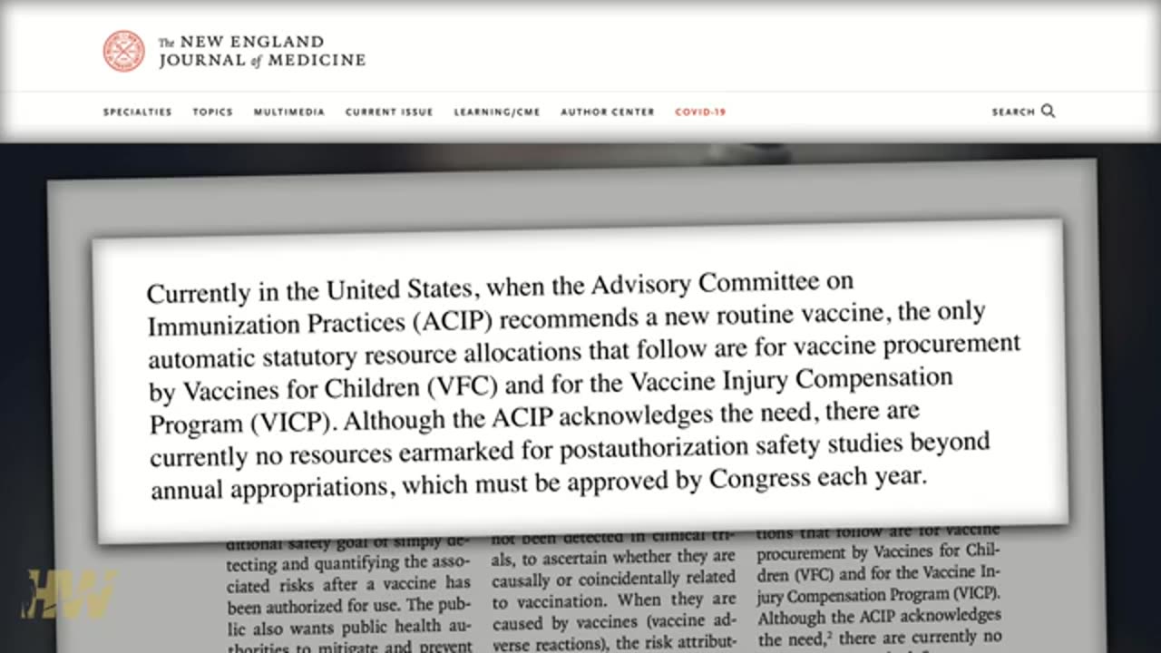 The Highwire - Aug 1, 2024 - Admitted, NO safety studies on childhood vaccines