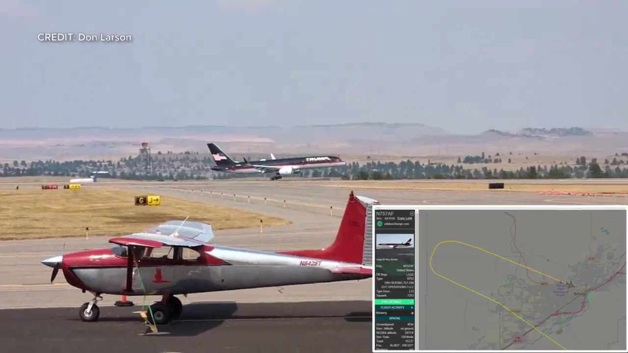 SCARY: Trump's Plane Makes Emergency Landing After "Mechanical Issue"