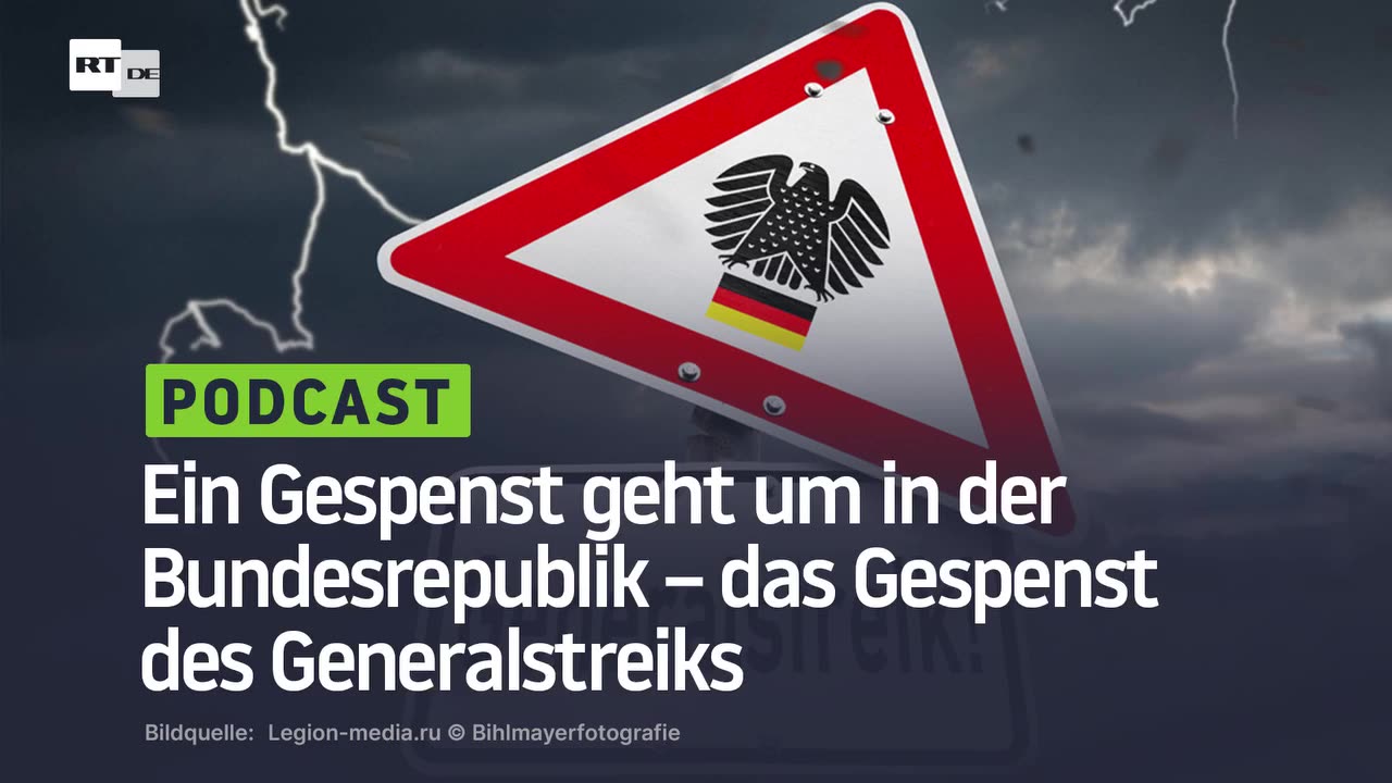 Ein Gespenst geht um in der Bundesrepublik – das Gespenst des Generalstreiks