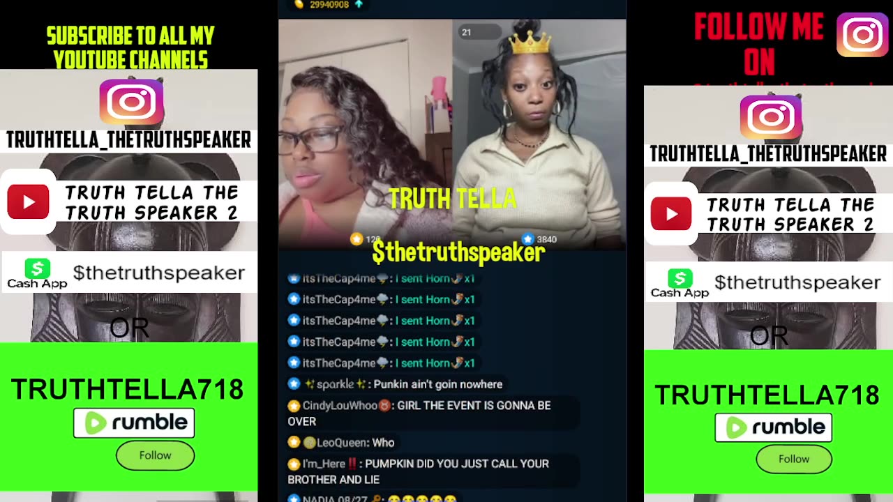 PUMKEN ADDRESSES DUDE OBSESSED W/ PASTOR P THEN LINES 21BADBITCH
