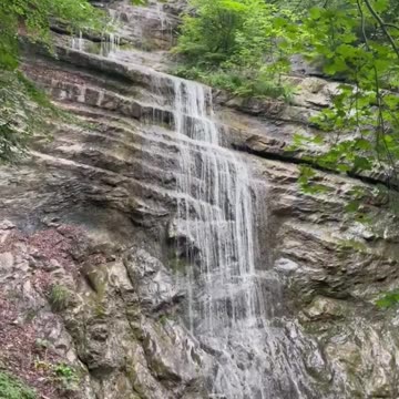 Freedom Cash Geocaching Paper Wallet - Waterfall Maybe Close To Gonzen