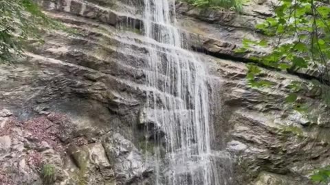 Freedom Cash Geocaching Paper Wallet - Waterfall Maybe Close To Gonzen