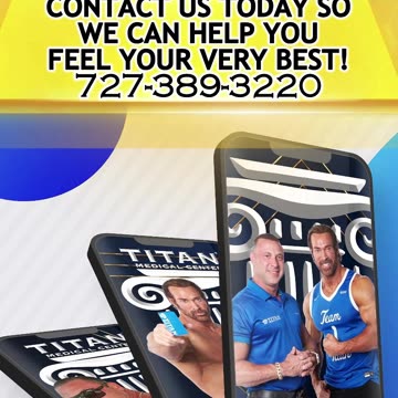 Become a #TitanMedical patient & optimize your health!