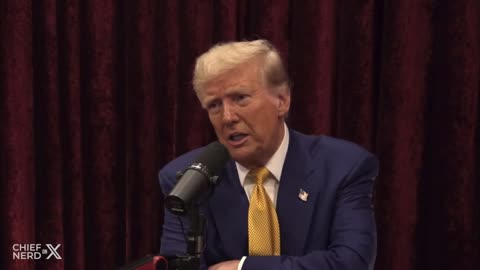 TRUMP: "There is a lot of interest in the people coming from space" - Joe Rogan