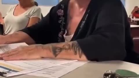 mom gets to the money behind the mask push Vandalia Illinois school board meeting