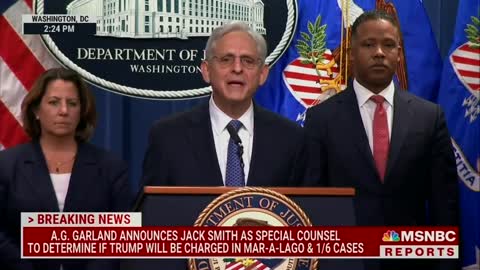 BREAKING: AG Garland Announces Special Counsel to Investigate Trump (Again...)