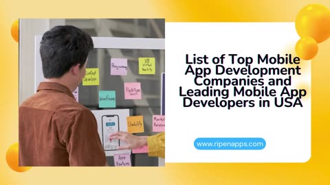 Top 5 Mobile App Development Companies in USA I RipenApps