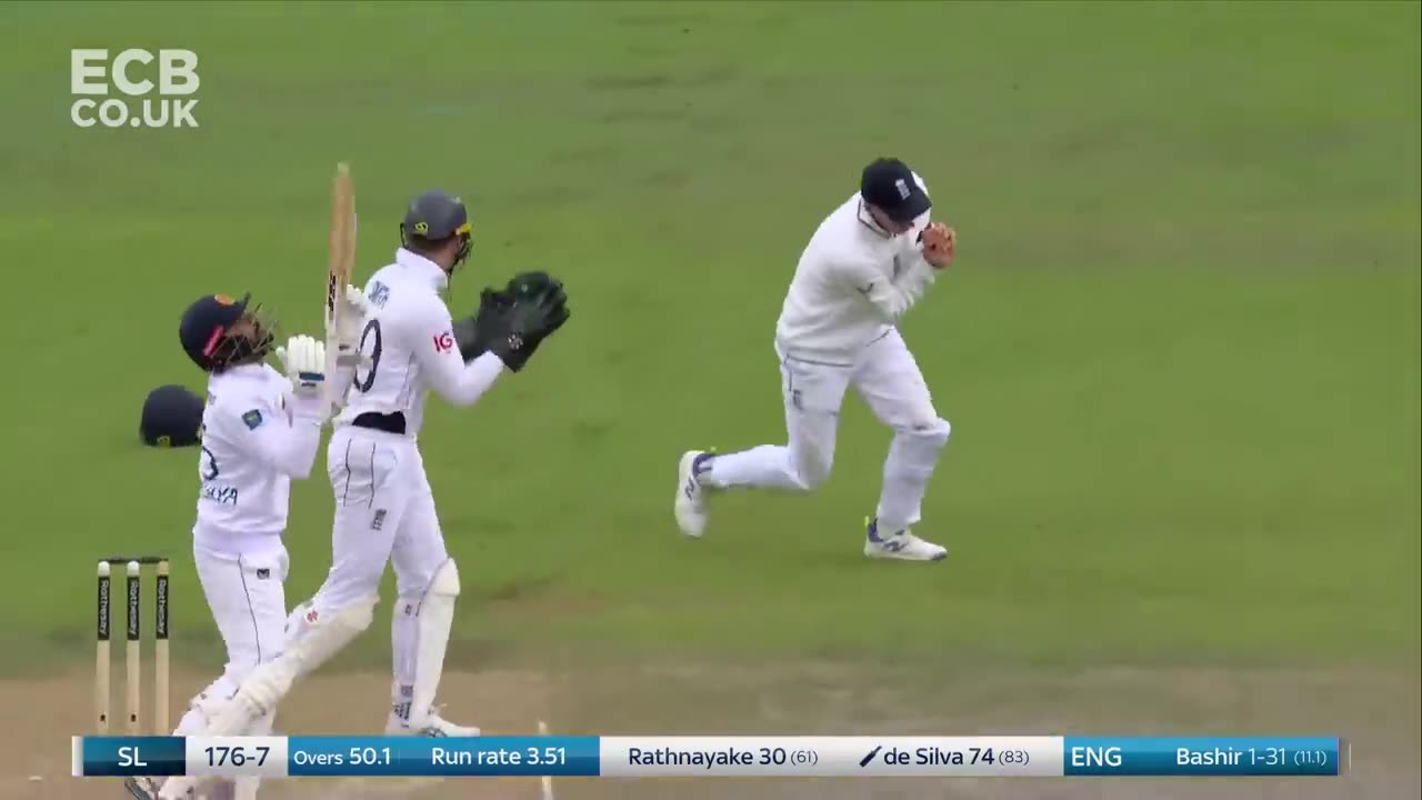 Woakes & Bashir Take 3-Wickets Each | Highlights - England v Sri Lanka Day 1 | Rothesay Test 2024