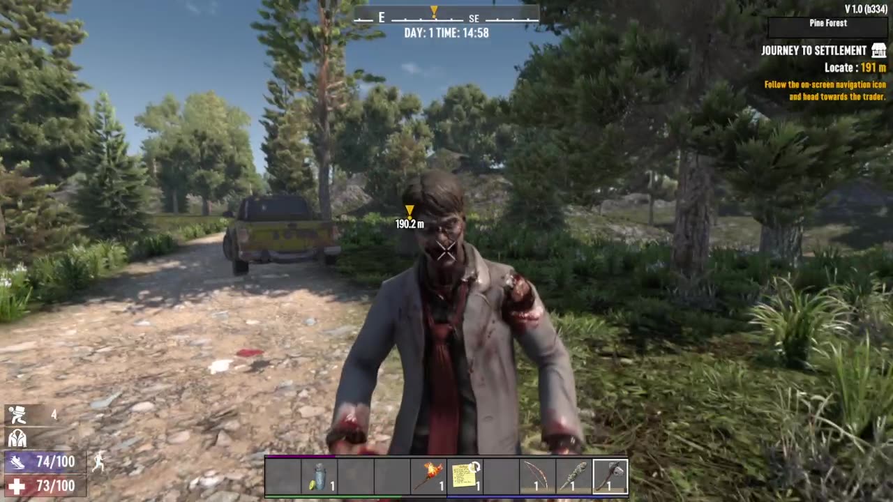 7 Days To Die - Console Edition (First 10 Minutes of Gameplay)
