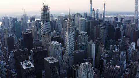 Stunning Drone Footage of New York City [4k UHD] DJI Mavic 2 Pro