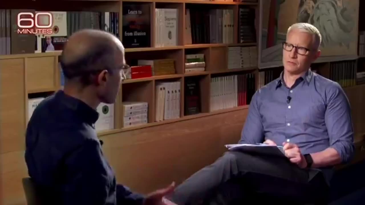 THE POWER TO HACK HUMANS - Yuval Harari and Anderson Cooper