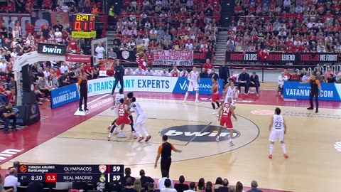 Euroleague Basketball Olimpiakos vs Real Madrid 29/10/24