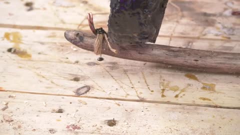 How to make a fishing Rod from nothing