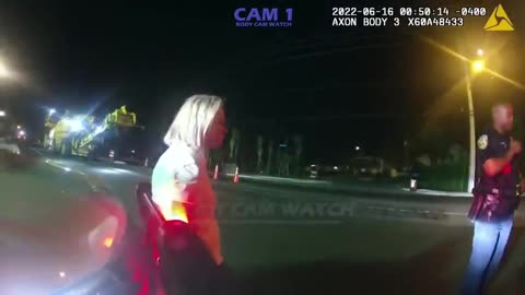 Drunk and Entitled: Woman Thinks She's in Charge of the DUI Investigation