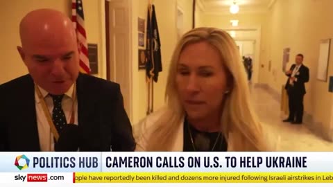 MTG tells David Cameron to "kiss my ass."