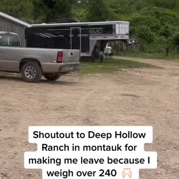 TikToker blasts small ranch for saying she’s above the weight limit to ride their horses