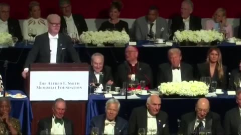 Sick Burn at the Al Smith Charity Dinner about Joe Biden
