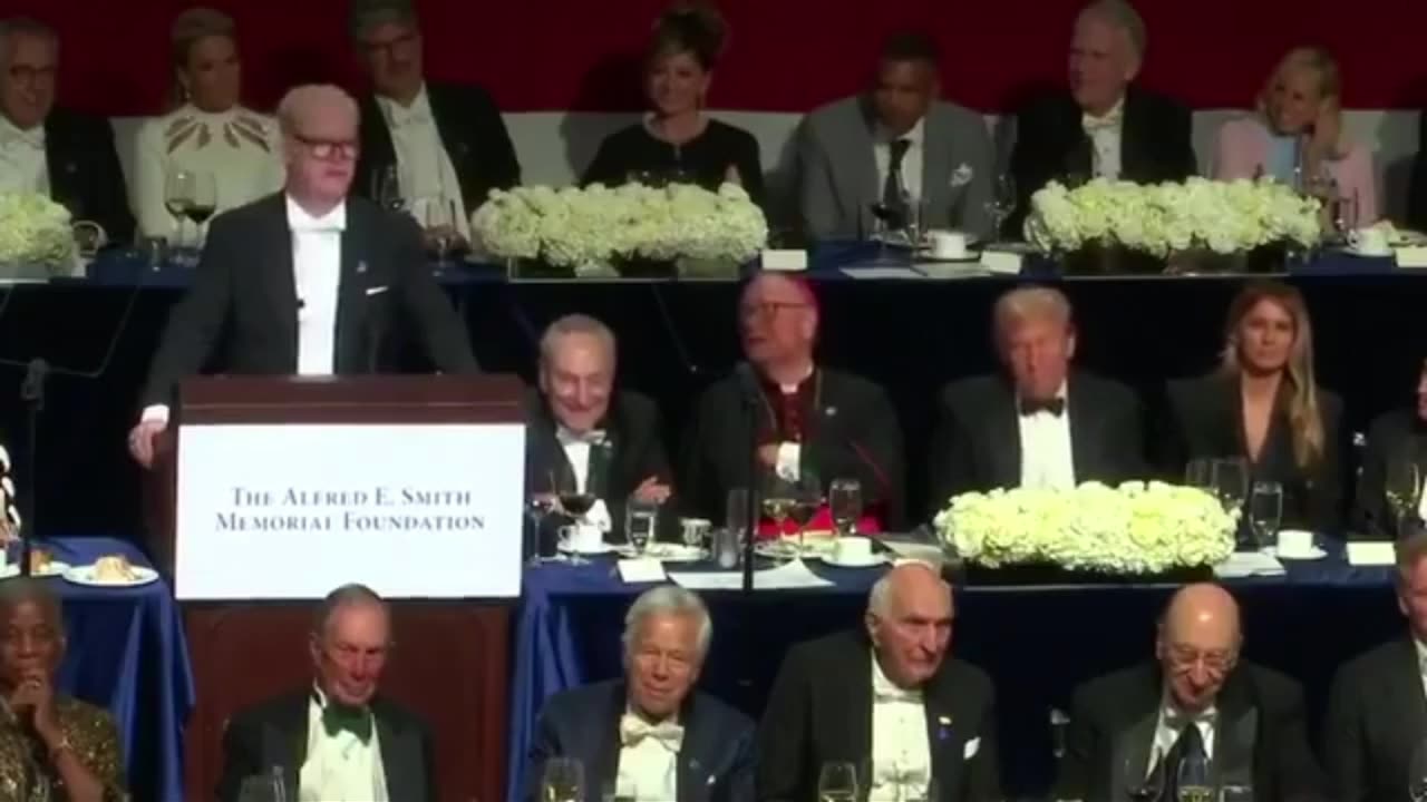 Sick Burn at the Al Smith Charity Dinner about Joe Biden