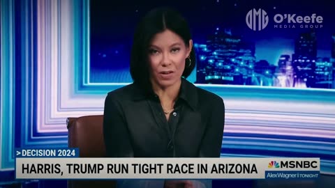 O’Keefe Media Group: MSNBC is helping the Harris/Walz campaign get elected.