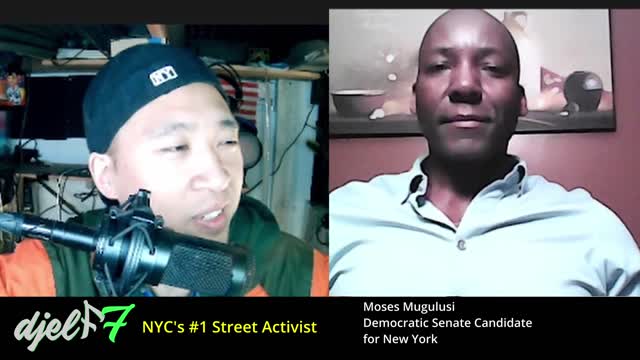 Moses Mugulusi (D) New York running for Senate UP22