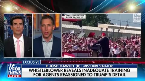 Whistleblower tells Sen. Hawley most of agents at Trump assassination attempt were Homeland Security