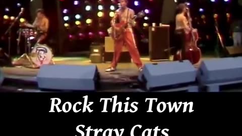 Rock This Town - The Stray Cats 1983