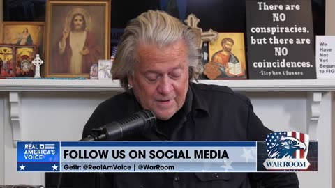 Bannon: "He's Gonna Hit DOJ With A Blowtorch, And That Blowtorch Is A Guy Named Matt Gaetz"