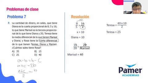 PAMER SEMESTRAL ESCOLAR 2022 | Semana 09 | Aritmética