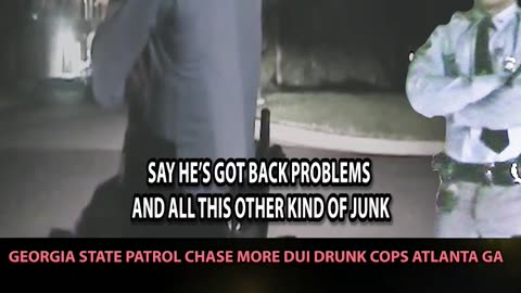 Georgia State Patrol drunk cop guards the governors mansion Part 5