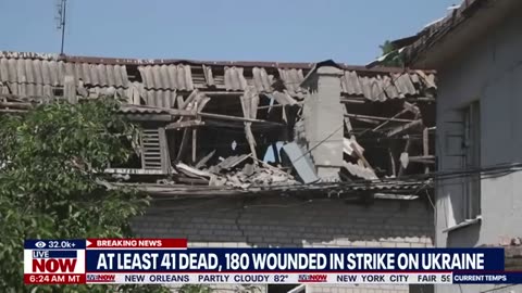 BREAKING: At least 41 dead, 180 wounded in strike on Ukraine | LiveNOW from FOX