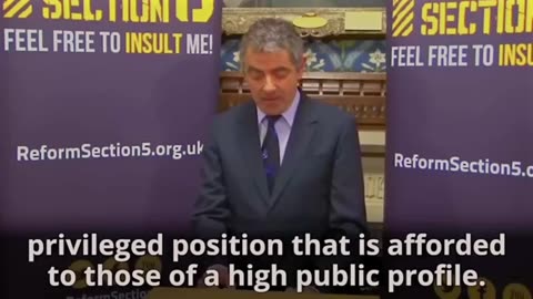 MR.BEAN (Rowan Atkinson) Freedom of Speech in Communist Britain Is in Threat of Disappearing