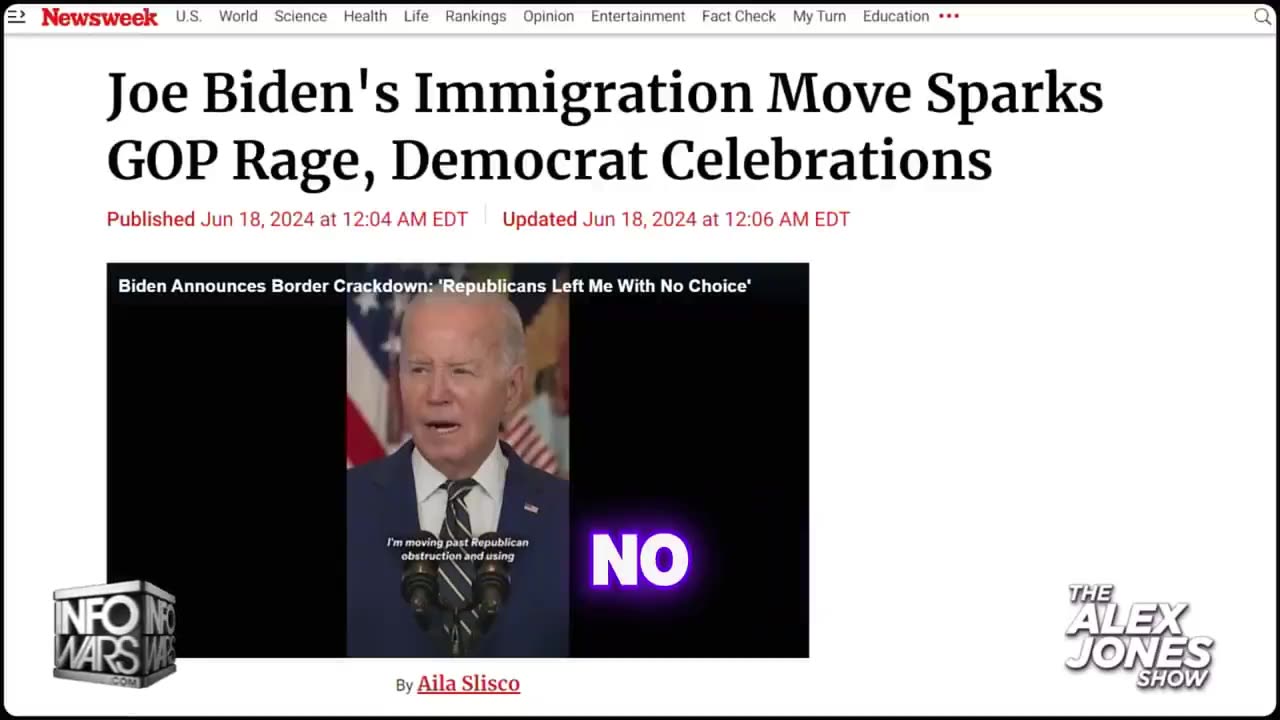 Biden Officially Announces Amnesty Plan For Illegal Alien Voters